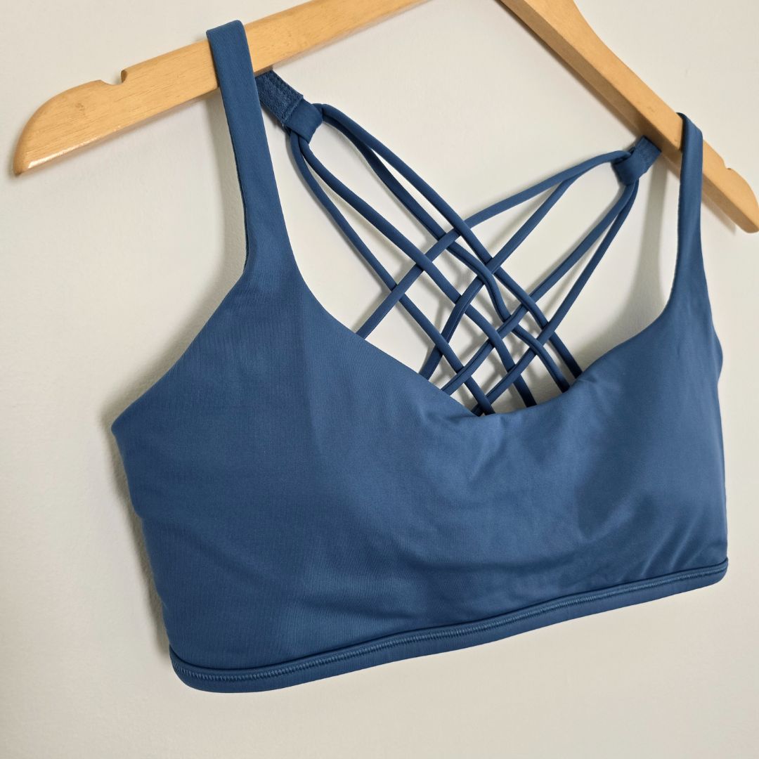 Blue Lululemon Lululemon Blue Sports Bra, 12