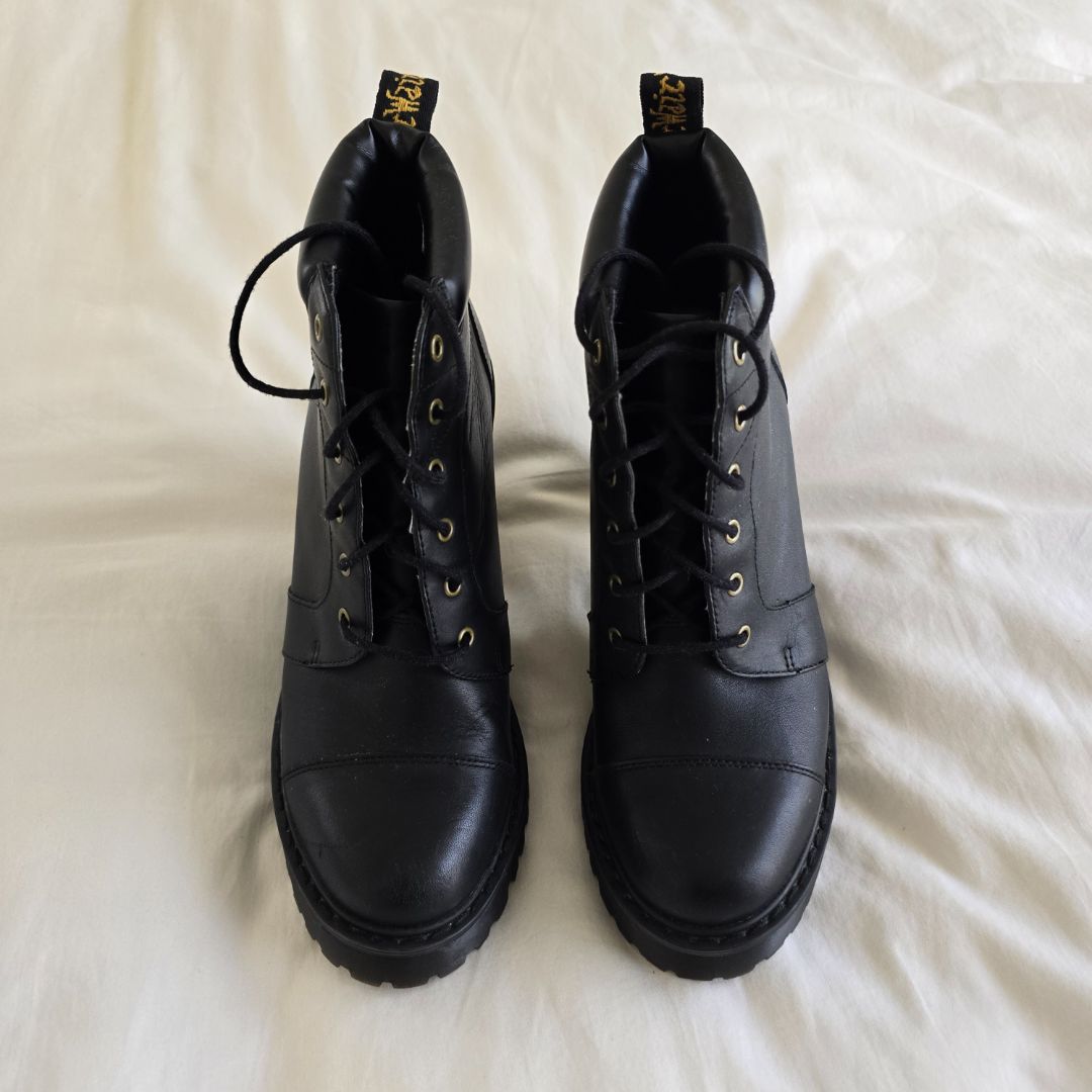 Black Dr. Martens Dr. Martens averil booties, 7