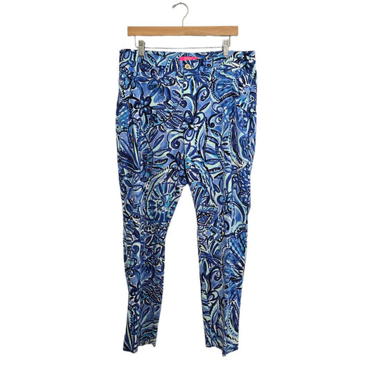 Blue Lilly Pulitzer NWT Lilly Pulitzer blue pants, 16