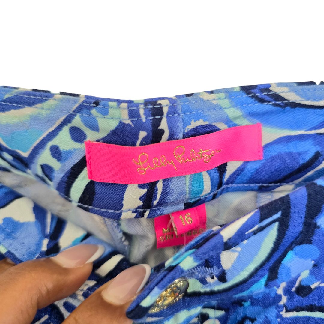 Blue Lilly Pulitzer NWT Lilly Pulitzer blue pants, 16