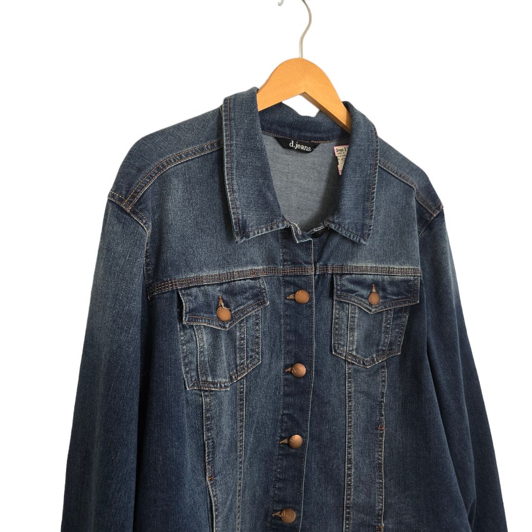 Denim jacket, Size 1X