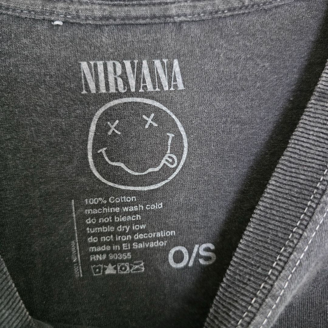 Nirvana oversized top, Size OS