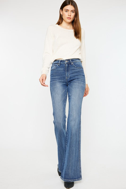 Kancan High Rise Flare Jeans