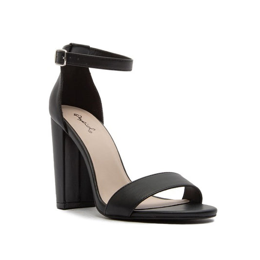 Qupid Ankle Strap Pump