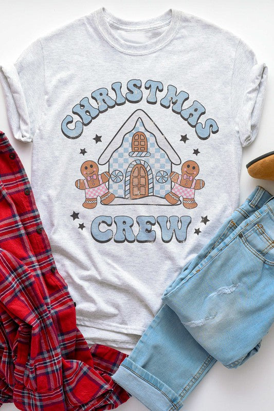 CHRISTMAS CREW GRAPHIC TEE